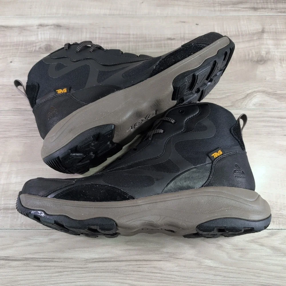Teva Men's Geotrecca MID RP Hiking Boots Black Style 1129588 Size 13 US